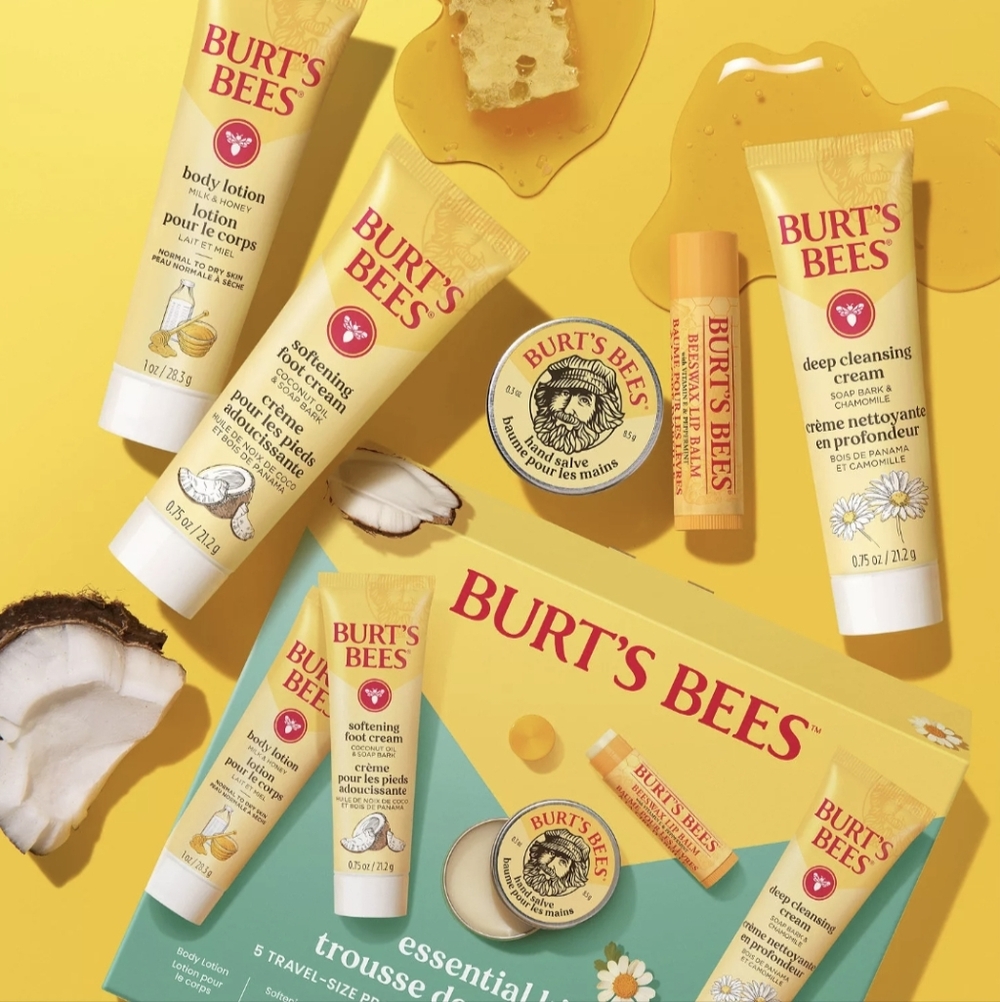 Burt's Bees 5pc. Everyday Essentials Beauty Gift Set for Lips, Face, and Body - Picture 7 of 7